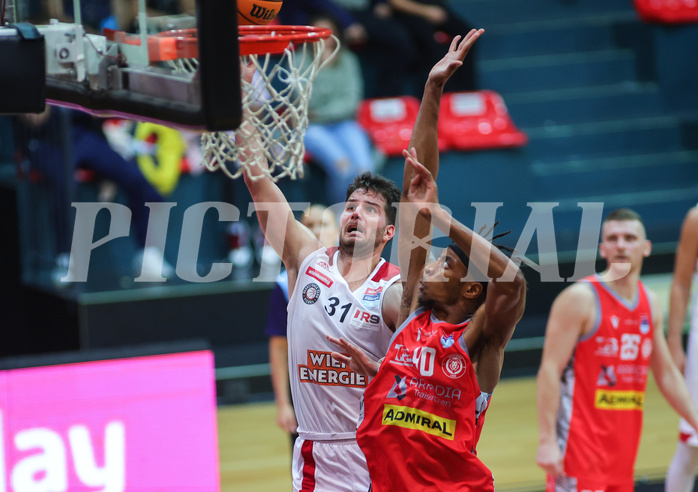 Basketball Superliga 2023/24, Grunddurchgang 2.Runde BC Vienna vs. Traiskirchen Lions


