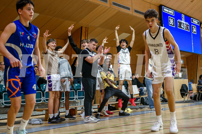 Österreichischer Basketballverband 2024/25, SLMU16, Vienna United vs. FCN Baskets Wels