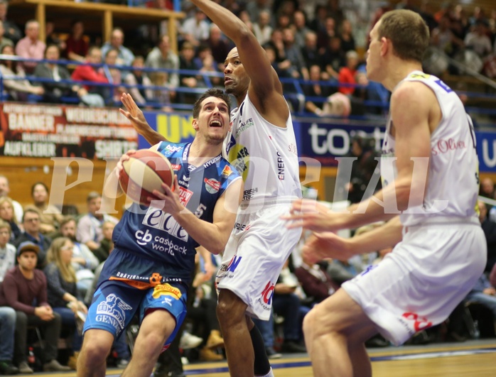 Basketball ABL 2017/18, Grunddurchgang 17.Runde Gmunden Swans vs. Kapfenberg Bulls


