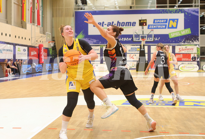 Basketball Damen Superliga 2023/24, Grunddurchgang 9.Runde SKN St. Pölten vs. Vienna United