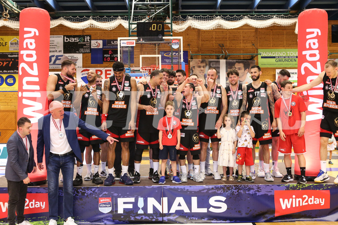 Basketball Superliga 2021/22, Finale Spiel 4 Gmunden Swans vs. BC Vienna
