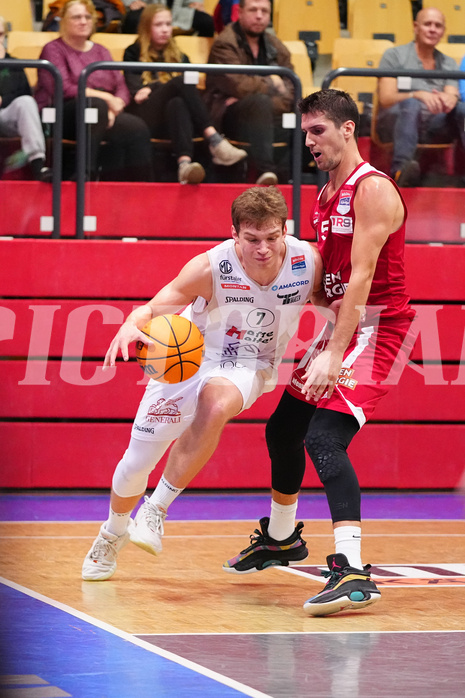 Win2day Basketball Superliga 2023/24, Grunddurchgang, 5. Runde, Kapfenberg vs. BC Vienna