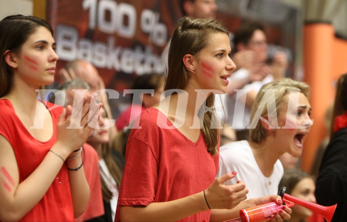 Basketball ABL 2015/16 Playoff Finale Spiel 3 WBC Wels vs. Oberwart Gunners