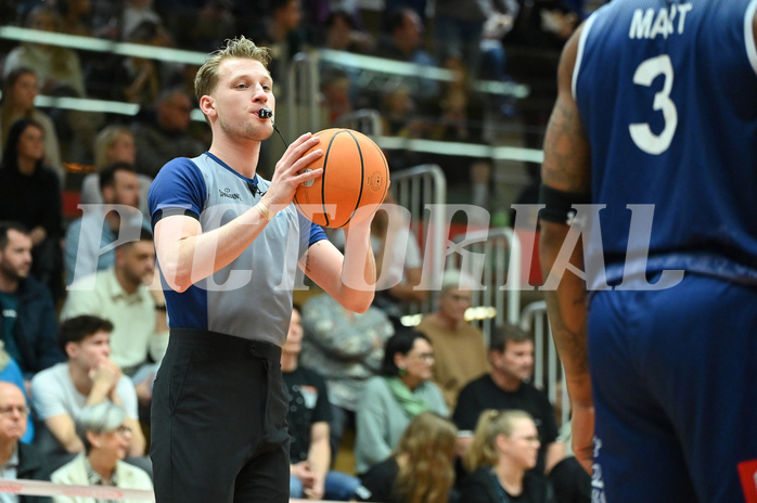 Basketball, Superliga 2024/25, Grunddurchgang 17.Runde, Flyers Wels vs. BBC Nord Dragonz,
