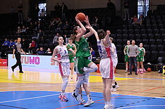 18.02.2023, Graz, Raiffeisen Sportpark, Basketball Damen Superliga 2022/23, Grunddurchgang 13.Runde, UBSC-DBBC Graz vs. KOS Celovec Damen,  