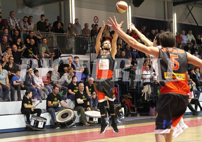 Basketball 2.Bundesliga 2018/19 Grunddurchgang 22.Runde  Jennersdorf Blackbirds vs UBC St. PöltenPölten