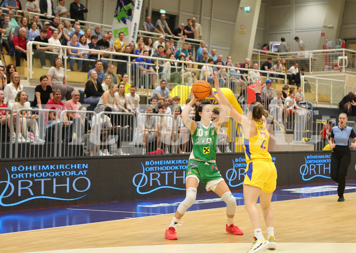 Basketball Damen Superliga 2023/24, Finale Spiel 3 SKN St. Pölten vs. UBI Graz


