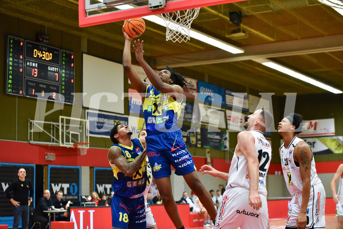 Basketball Superliga 2023/24, Grunddurchgang 6. Runde Flyers Wels vs. UBSC Graz

