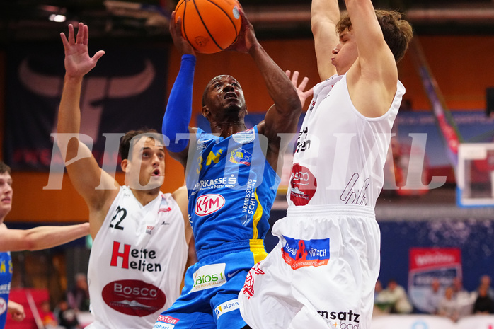 Win2day Basketball Superliga 2024/25, Grunddurchgang, 3. Runde, Kapfenberg vs. St.Pölten



