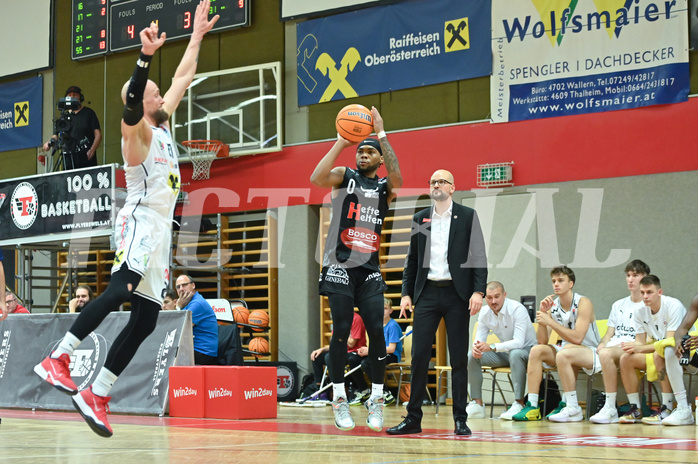 Basketball, Superliga 2024/25, Grunddurchgang 4.Runde, Flyers Wels vs. Kapfenberg,
