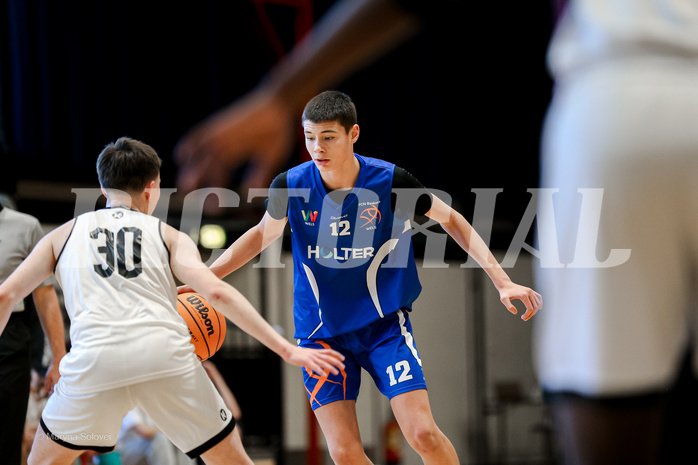 02.03.2025 Österreichischer Basketballverband 2024/25, SLMU16 Basket Flames WAT vs. FCN Baskets Wels