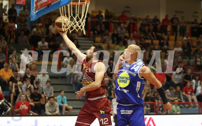 Basketball ABL 2017/18, Grunddurchgang 34.Runde Traiskirchen Lions vs. Gmunden Swans