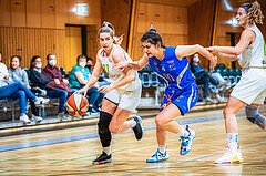 Basketball Basketball Damen Superliga 2021/22, Grunddurchgang 13.Runde Basket Flames vs. DBB LZ Oberösterreich
