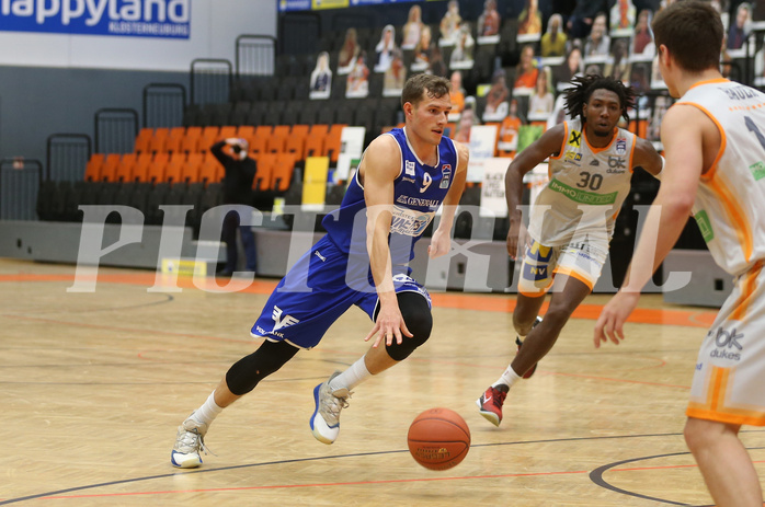 Basketball Superliga 2021/22, 7. Plazierungsrunde Klosterneuburg Dukes vs. Oberwart Gunners


