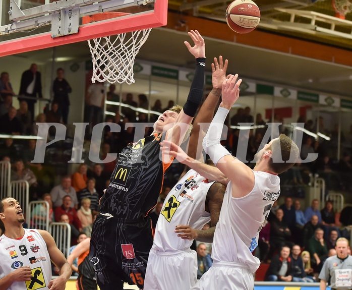 Basketball ABL 2015/16 Grunddurchgang 30.Runde WBC Wels vs F