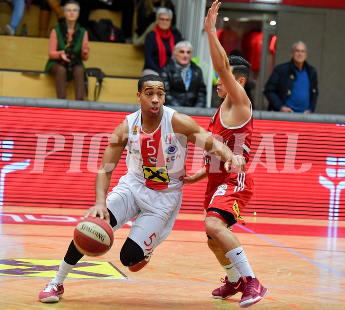 Basketball ABL 2017/18, Grunddurchgang 10.Runde Flyers Wels vs. BC Vienna


