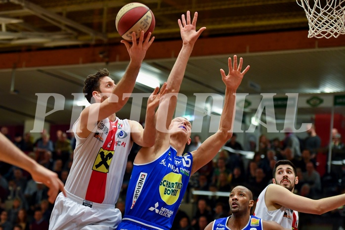 Basketball ABL 2017/18, Grunddurchgang 23.Runde Flyers Wels vs. Gmunden Swans