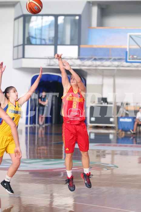 FIBA Europe EC U20 Women Division B Romania vs Montenegro