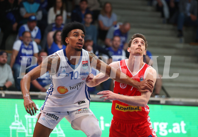 Basketball Superliga 2024/25, Playoffs, Halbfinale Spiel 3 Oberwart Gunners vs. Traiskirchen Lions