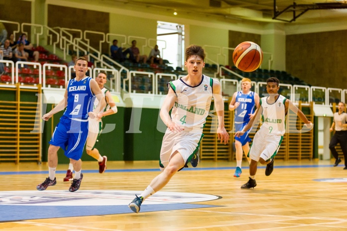 FIBA U18 European Championship Men 2015 DIV B Team Ireland vs Team Iceland 