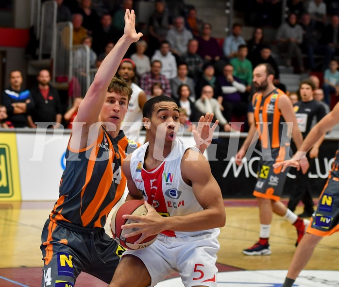 Basketball ABL 2017/18 Grunddurchgang 27. Runde Flyers Wels vs BK Dukes Klosterneuburg