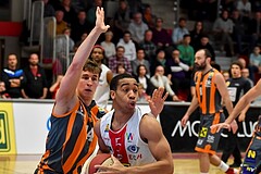 Basketball ABL 2017/18 Grunddurchgang 27. Runde Flyers Wels vs BK Dukes Klosterneuburg