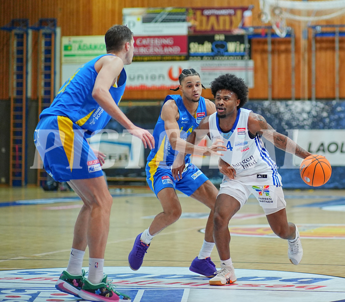 Basketball Superliga 2024/25, Grunddurchgang 15.Runde Oberwart Gunners vs. SKN St.Pölten