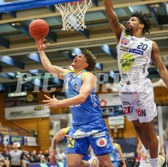 Basketball Superliga 2022/23, Grunddurchgang 12.Runde Gmunden Swans vs. SKN St.Pölten


