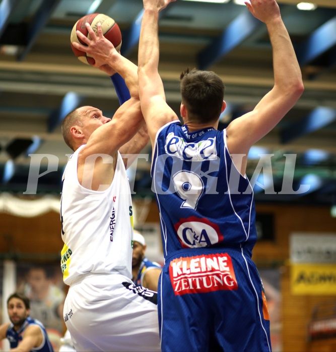 Basketball ABL 2015/16 Grundurchgang 28.Runde Gmunden Swans vs. Kapfenberg Bulls