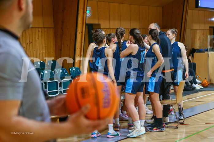 01.12.2024 Österreichischer Basketballverband 2024/25, SLWU19, Vienna United vs. Vienna Timberwolves