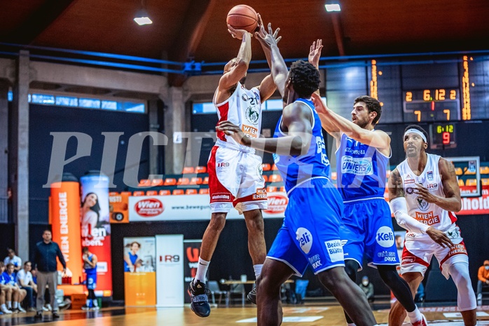 Basketball Basketball Superliga 2021/22, 5. Platzierungsrunde BC GGMT Vienna  vs. Oberwart Gunners