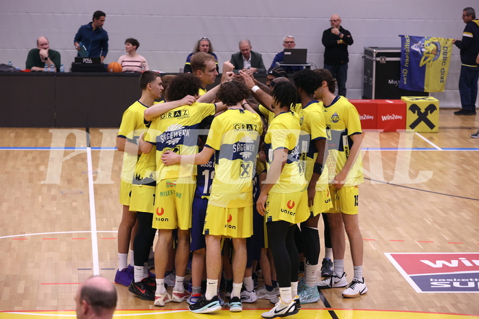 31.01.2025, Graz, Raiffeisen Sportpark Graz, Basketball Superliga 2024/25, Grunddurchgang, Runde 19, UBSC Graz - BC Vienna