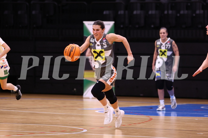 03.02.2024, Graz, Raiffeisen Sportpark, Basketball Damen Superliga 2023/24, Grunddurchgang 11.Runde, UBI Holding Graz - BK Raiffeisen Duchess Klosterneuburg ,  