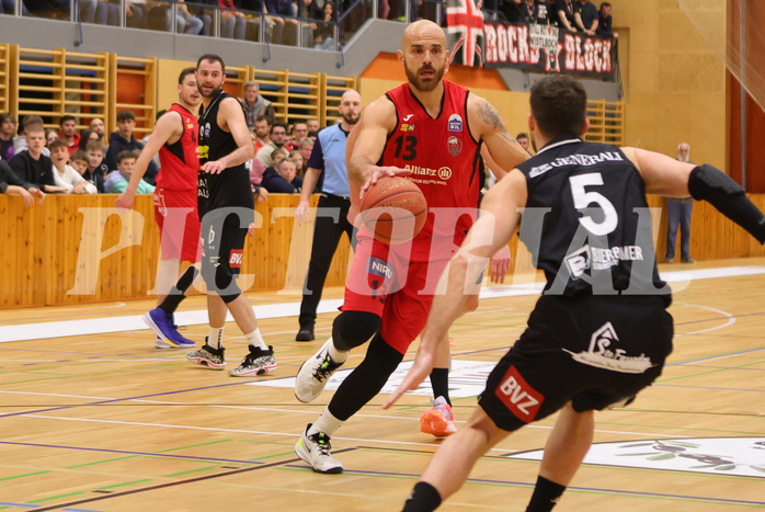 Basketball Zweite Liga 2022/23, Playoff, Semifinale Spiel 3 Mistelbach Mustangs vs. Mattersburg Rocks