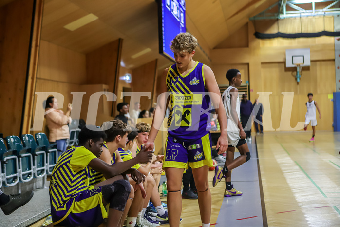 20.10.2024 Österreichischer Basketballverband 2024/25, SLMU16,Basket Flames vs. UBSC Graz

