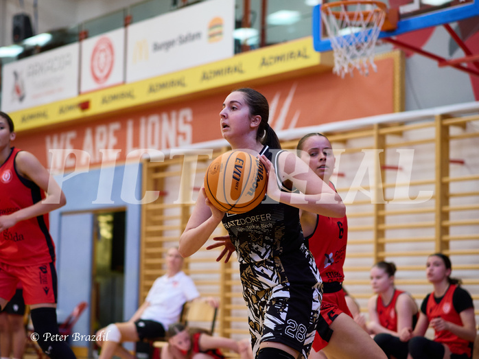 Basketball Superliga 2024/25, SLMU16 Traiskirchen Lionesses vs. VKL Vikings Kammer