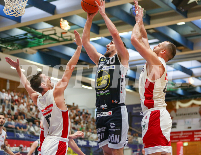 Basketball Superliga 2022/23, Playoff, Finale Spiel 3 Gmunden Swans vs. BC Vienna