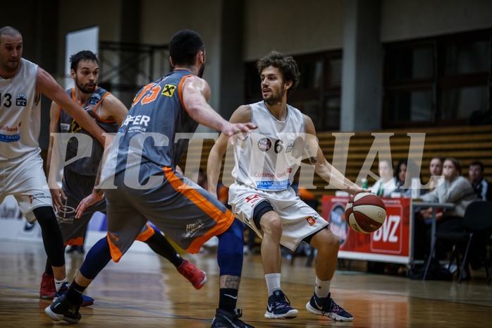 Basketball, Basketball Zweite Liga, Grunddurchgang 8.Runde, Mattersburg Rocks, Fürstenfeld Panthers, Jan NICOLI (6)
