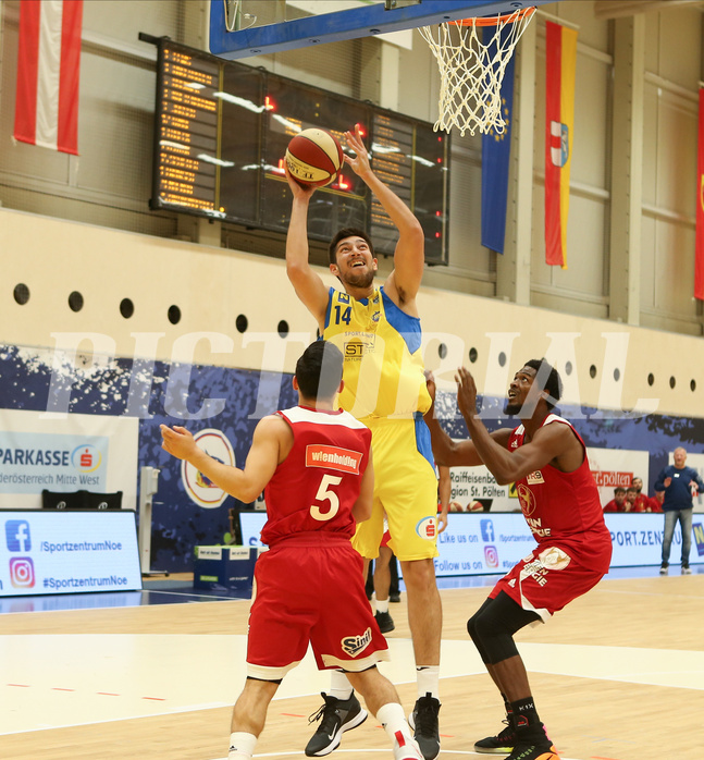 Basketball Superliga 20120/21, Grunddurchgang 1.Runde SKN St.Pölten vs. BC Vienna
