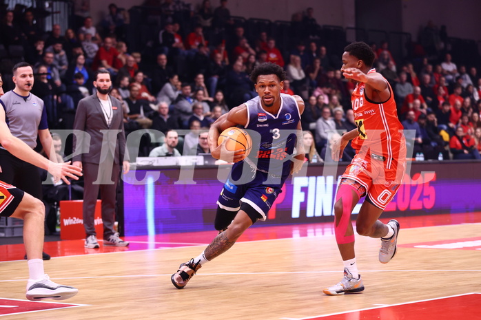 18.01.2025, Graz, Raiffeisen Sportpark, Basketball Austria Cup 2025, Final Four, Semifinale, Flyer Wels vs BBC Nord,  