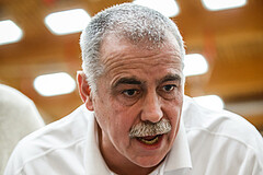 Basketball, Basketball Zweite Liga, Grunddurchgang 22.Runde, Basket Flames, KOS Celovec, Franz Zderadicka (Coach)