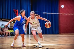 Basketball Basketball Damen Superliga 2021/22, Damen CUP Semifinale Basket Flames vs. Vienna D.C. Timberwolves
