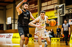 Basketball, Basketball Zweite Liga 2023/24, Grunddurchgang 14.Runde, Mattersburg Rocks, Wörthersee Piraten, Evgenios Sergienko (2)