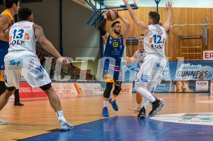 Basketball, ABL 2017/18, Grunddurchgang 25.Runde, Oberwart Gunners, Fürstenfeld Panthers, 