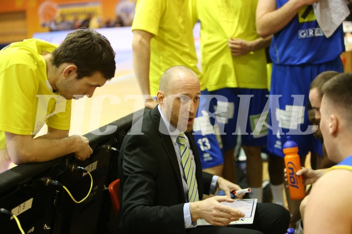 Basketball ABL 2017/18, Grunddurchgang 28.Runde Kapfenberg Bulls vs. UBSC Graz