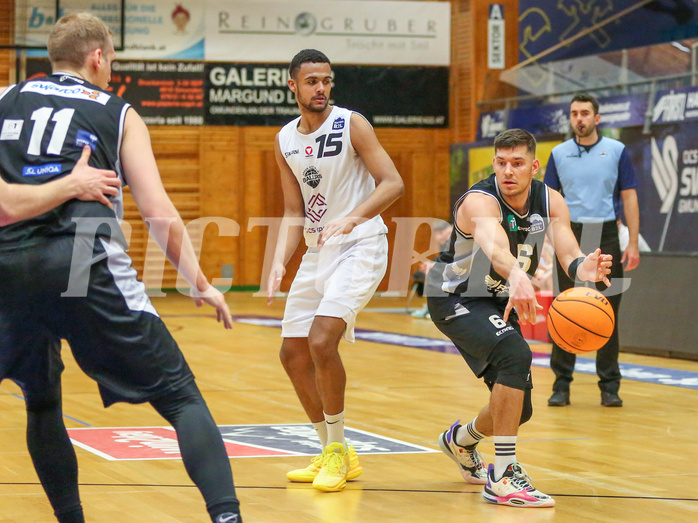 Basketball Zweite Liga 2023/24, Grunddurchgang 19.Runde Upper Austrian Ballers vs. Raiders Tirol


