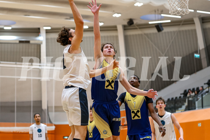 24.12.2024 Österreichischer Basketballverband 2024/25, SLMU19, Vienna Timberwolves vs. UBSC Graz
