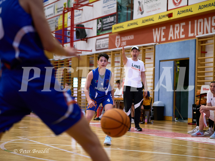 Basketball Superliga 2024/25, SLMU16 Traiskirchen Lions vs. FCN Baskets Wels


