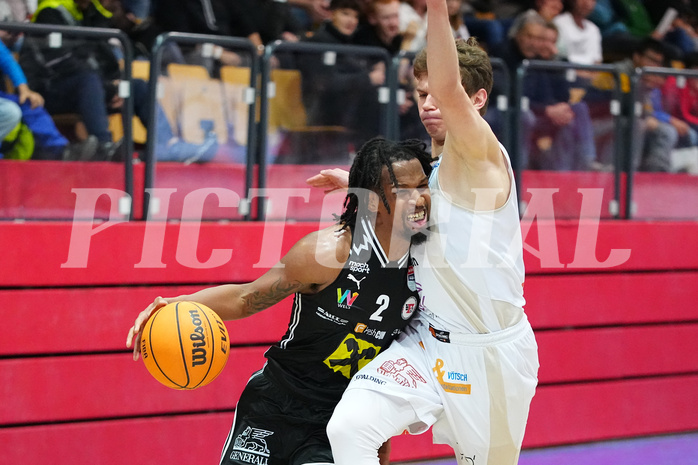 Win2day Basketball Austira Cup 2023/24,  Viertel Finale, Kapfenberg vs. Wels


