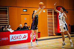 Basketball, Win2Day Basketball Damen Superliga 2024/25, Grunddurchgang 11.Runde, Vienna Timberwolves, Vienna United, Jula Schmidt (8)